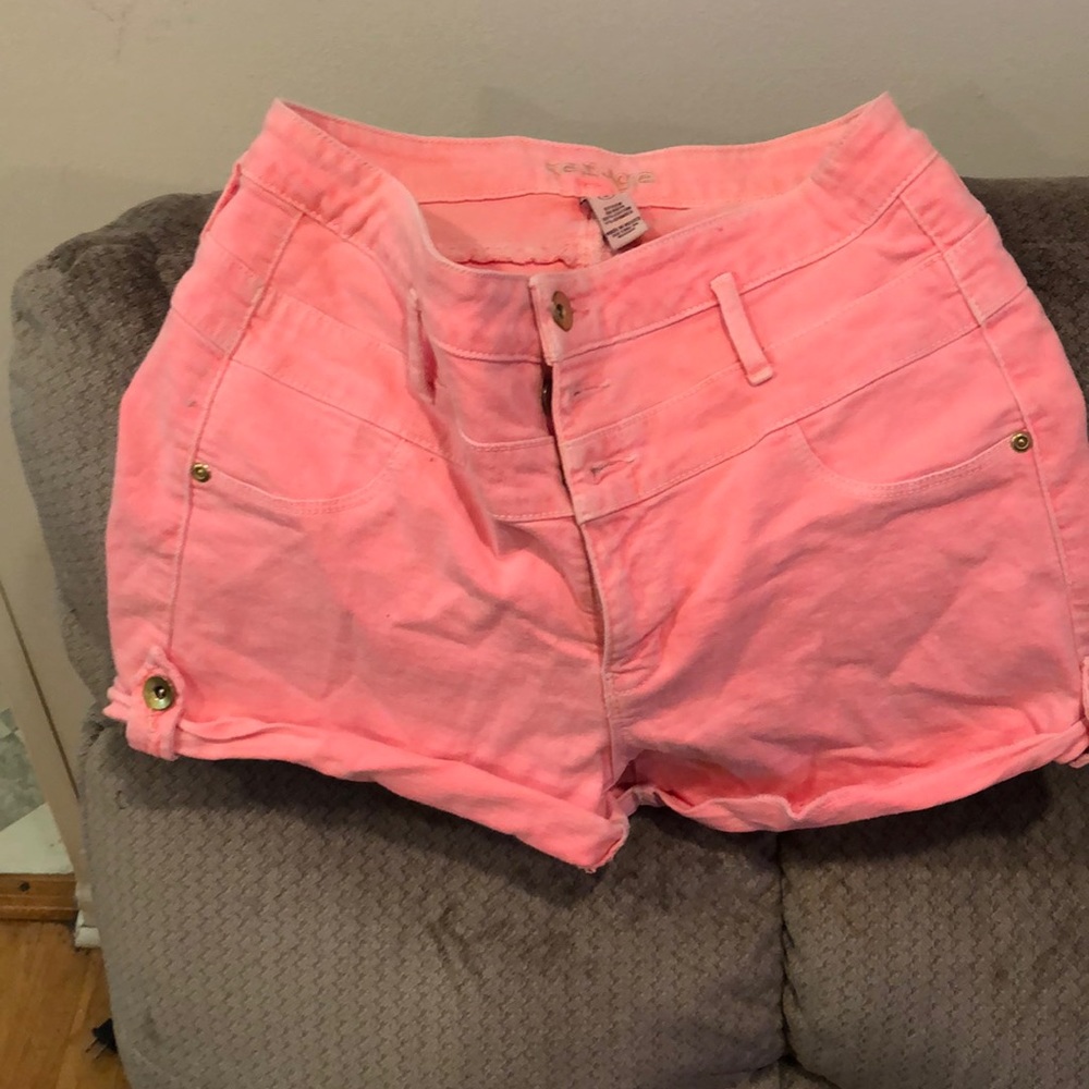 Pink shorts